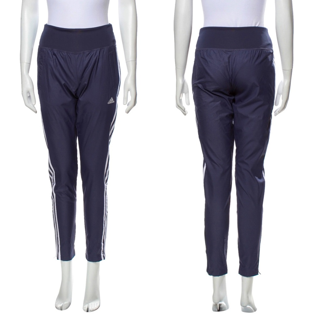 ADIDAS Striped Sweatpants Track Pants Blue Size XS NEW